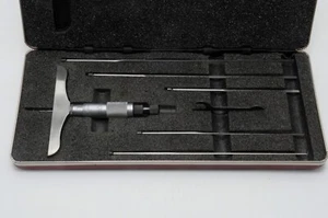 Vintage Starrett No. 449BZ-6RL Micrometer Depth Gage Machinist Tool NICE - Picture 1 of 10