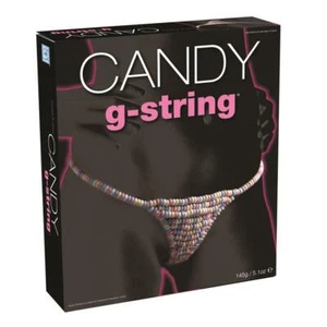 TANGA DE CARAMELO SABOR TUTTI FRUTI CANDY G-STRING BRAGA COMESTIBLE PARA COMER  - Bild 1 von 1