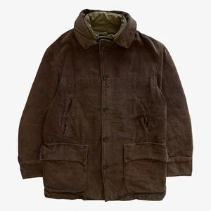 Chaqueta de Trabajo Vintage Y2K Para Hombre Marlboro Classics Marrón Desteñido, Tareas Retro Años 90 - Imagen 1 de 10
