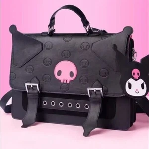 Anime My Melody Kuromi High Capacity Backpack Laptop Bag Single Shoulder Handbag - Picture 1 of 12