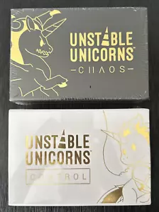 Unstable Unicorns Control & Chaos Base Kickstarter Game NEW SEALED! - Picture 1 of 9