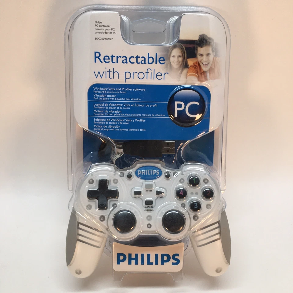 Philips Retractable With Profiler PC Controller*New Sealed* With Software! - Image 1 of 4
