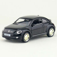 1:36 Beetle 2012 Metall Die Cast Modellauto Auto Spielzeug Kind Sammlung Schwarz