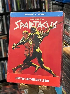 Spartacus (BlU-RAY) Limited Edition Steelbook! Extended Version! BRAND NEW! - Image 1 of 4