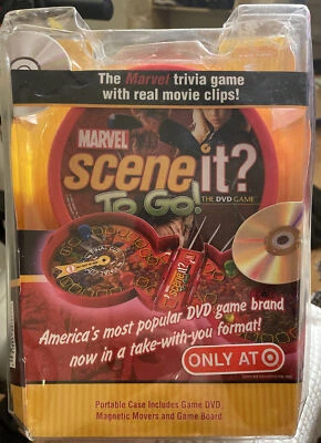 Marvel Scene It? To Go! The DVD Trivia Portable Game NEW - SEE DESC - Image 1 of 2