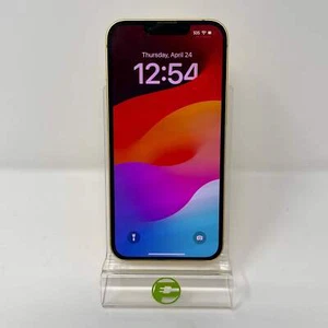 Unlocked Apple iPhone 14 128GB 17.6.1 YELLOW MR3J3LL/A - Picture 1 of 10