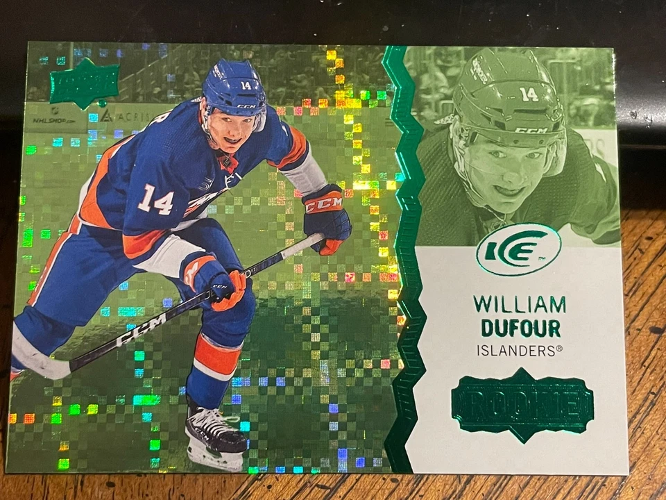 2023-24 Upper Deck Ice GREEN #112 William Dufour ROOKIE - Image 1 of 1