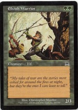 Elvish Warrior *Common* Magic MtG x1 Onslaught MP