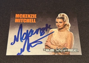 Major Wrestling Figure Podcast Trading Card Autograph Signed - Picture 1 of 12