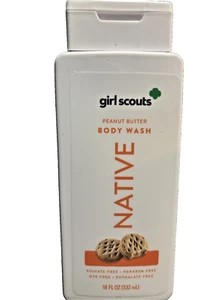 Native Girl Scouts Peanut Butter Cookie Body Wash 18oz Limited Edition-SHIPSFREE - Picture 1 of 2