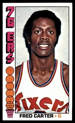 1976 Topps Basketball #111 Fred Carter NM/MT *d14 - Image 1 of 2