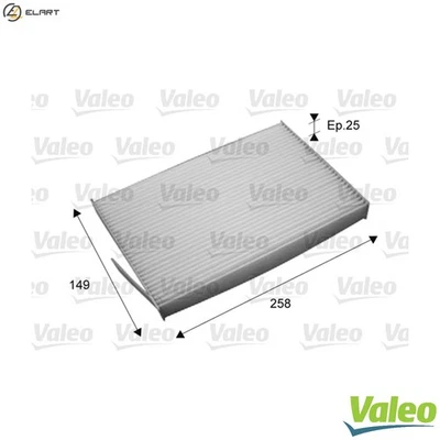FILTER CABIN AIR 715709 FOR NISSAN /270K9KK9K270 1.5L HR16DE 1.6L 4cyl CUBE - Image 1 of 4
