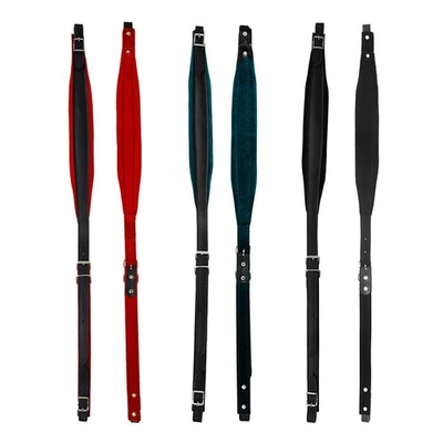 Synthetic Leather Accordion Straps Two Straps Balanced Weight Distribution - Image 1 of 4