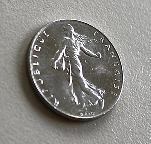 1999 France 1 One Franc The Seed Sower Beautiful Coin - Picture 1 of 2