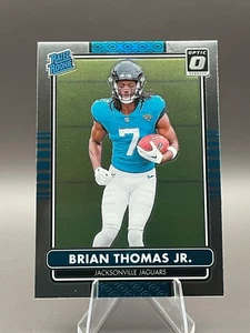 2024 Donruss Optic BRIAN THOMAS (RC) Rated Rookie 2014 Retro Series #12 Jaguars - Picture 1 of 5