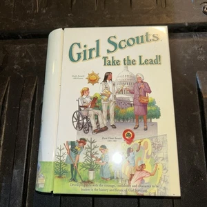 Girl Scouts Take the Lead! History Collector Book Tin - Picture 1 of 2