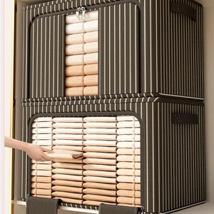 Foldable Clothes Storage Bins Closet Storage Box Clothes Organizer - Picture 1 of 6