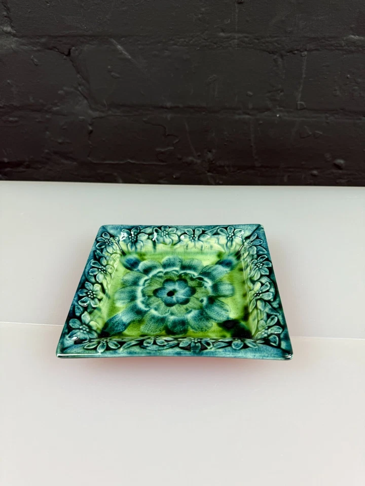 Welsh Vintage Porthmadog Porthmadoc Studio Pottery Pin Trinket Dish 15 cm - Image 1 of 4