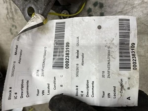 GIULIA 2018 Alternator 411542 - Picture 1 of 12