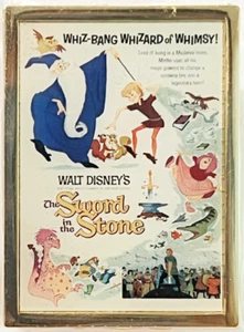 Sword & the Stone Poster Pink ala Mode Disney Pin B01 - Picture 1 of 1