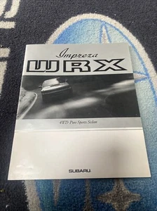 1994 Subaru Impreza Wrx / Ra Verkaufsprospekt Jdm - Bild 1 von 3