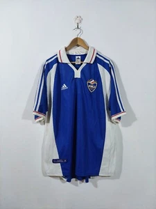 Vintage Yugoslavia 2000/01 Jersey Shirt Kit Home Blue Adidas XL FSJ - Serbia - - Picture 1 of 9