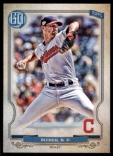 2020 Topps Gypsy Queen Shane Bieber . Cleveland Indians #164