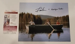 Rara Fotografía Firmada de Jimmy y Rosalynn Carter 8X10-PESCA-39o Presidente-JSA - Imagen 1 de 6