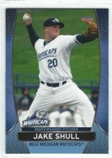 2016 West Michigan Whitecaps (Class A-Detroit Tigers) Jake Shull