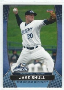 2016 West Michigan Whitecaps (Class A-Detroit Tigers) Jake Shull