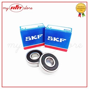 2X SKF LAGER 6201 2RSH BREMSTROMMEL VESPA 50 SPECIAL 125 ET3 PRIMA CU11 - Bild 1 von 5