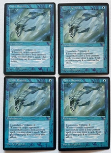 MTG Ice Age: Mystic Remora x 4 Full Playset [NM] - Picture 1 of 1