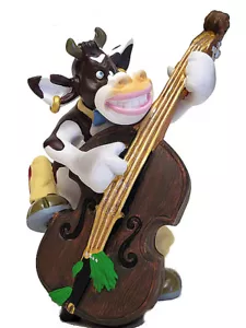 SO'VACHE fumetto mucca basso jazz musica personaggio da collezione band orchestra - 20426 - Foto 1 di 6