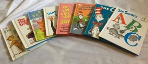 CAT IN THE HAT 8 Book Lot DR. SEUSS Children's Beginning Reading HARDCOVERS - Picture 1 of 2