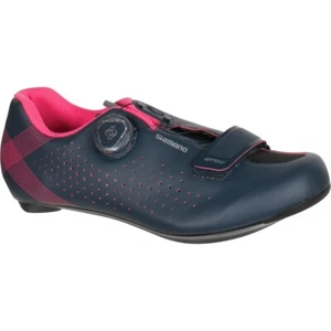 SHIMANO RP5 WOMEN’S ROAD CYCLING SHOE, NAVY BLUE, EU: 36, US: 5.1 - Picture 1 of 3