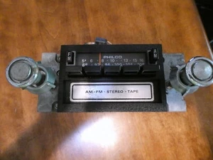 1974 1976 Ford Gran Torino Sport Philco AM FM Sterio 8 Track Radio - Picture 1 of 10