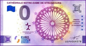 UEPV / CATHEDRALE NOTRE-DAME DE STRASBOURG / BILLET 0 € / 0 EURO-SCHEIN / 2023-1 - Picture 1 of 1