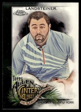 2022 Allen & Ginter Chrome 290 John Landsteiner Curling Card