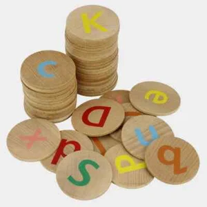The Freckled Frog Alphabet Matching Pairs Wooden Pieces Interactive Game Age 2+ - Picture 1 of 4