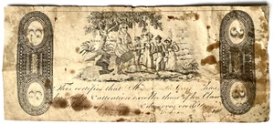 ANTIGUO CERTIFICADO DE PREMIO ESCOLAR 1824 ""EXCEDIÓ SU CLASE EN EL ARTE DE LA LECTURA - Imagen 1 de 6