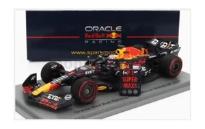 SPARK-MODEL S8592 RED BULL - F1 RB19 TEAM ORACLE RED BULL RACING N 1 WORLD CHAMP - Foto 1 di 3