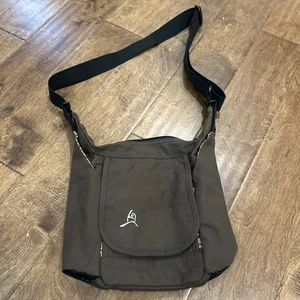 Overland Equipment Brown Canvas Crossbody Bag - Picture 1 of 11