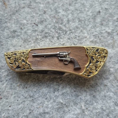 Cuchillo pacificador Franklin Mint Colt de una sola acción del ejército Foto 1 de 4