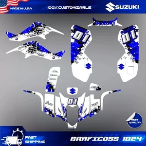 LTZ 400 suzuki wrap graphics stickers kit decals atv quad 2003 - 2008 kfx 400 - Photo 1/11