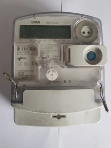ISKRA ME372 Single Phase Meter Energy 2 Wire 230V 10(100) A 50Hz 2011 - Picture 1 of 6