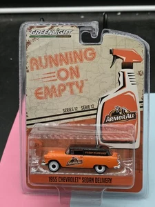 Greenlight 1/64 Running on Empty S12, 1955 Chevy Sedan Delivery - Armor All - Picture 1 of 2