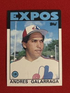 1986 Topps Traded - #40T Andres Galarraga (RC) - Picture 1 of 2