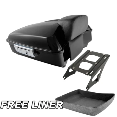 Soporte de montaje de almohadilla de maletero picado apto para Harley Electra Glide 14-25 EE. UU. Foto 1 de 4