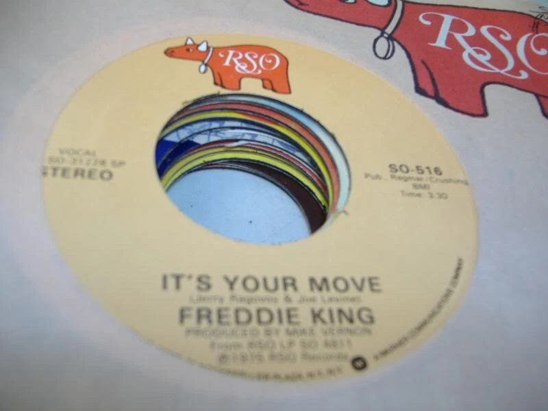 Soul 45 FREDDIE KING It's Your Move on RSO - Image 1 of 1