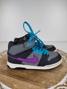 Nike Morgan Mid 2 Jr (GS) Gr. 4,5Y 646025-044 grau lila weiß - Bild 1 von 9